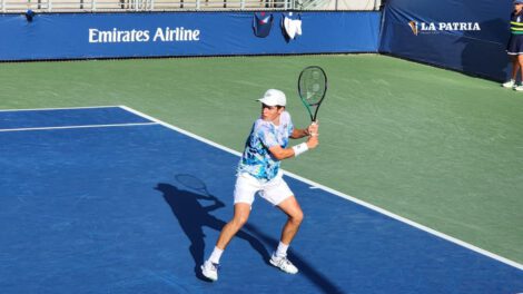 Juan Carlos Prado avanza en el US Open Junior de tenis