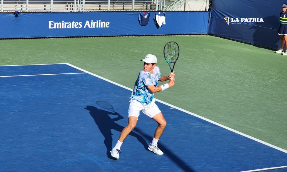 Juan Carlos Prado avanza en el US Open Junior de tenis
