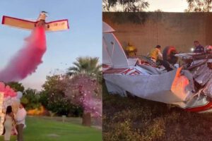 Accidente aéreo en México durante revelación de sexo
