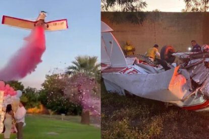 Accidente aéreo en México durante revelación de sexo