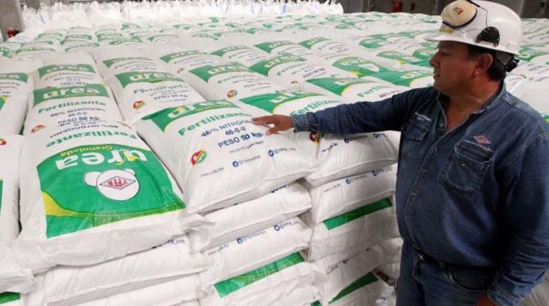 exportación de fertilizantes a Brasil