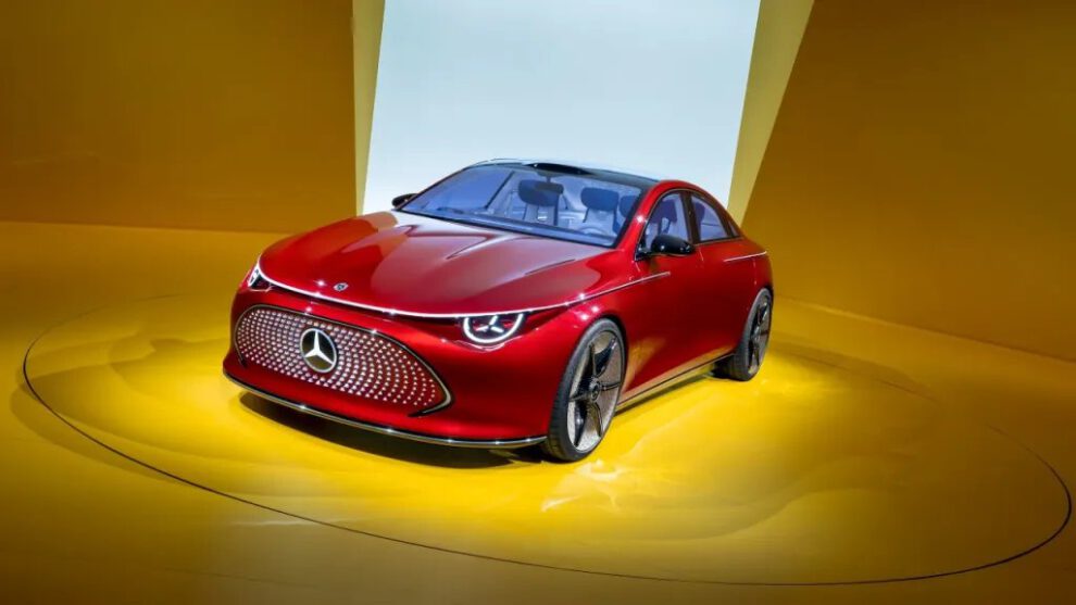 Mercedes-Benz vehículos eléctricos en el salón del automóvil de Munich