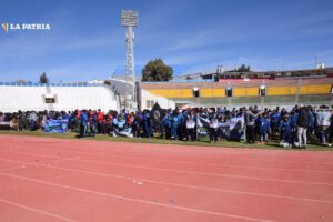 Inauguración del campeonato de la División Infantojuvenil