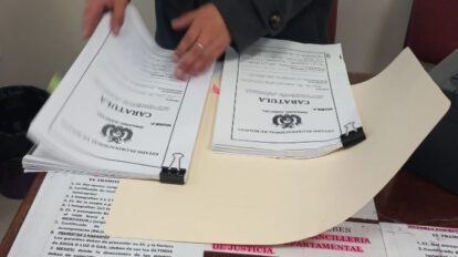 Acción de Amparo Constitucional presentada por senadores de Comunidad Ciudadana