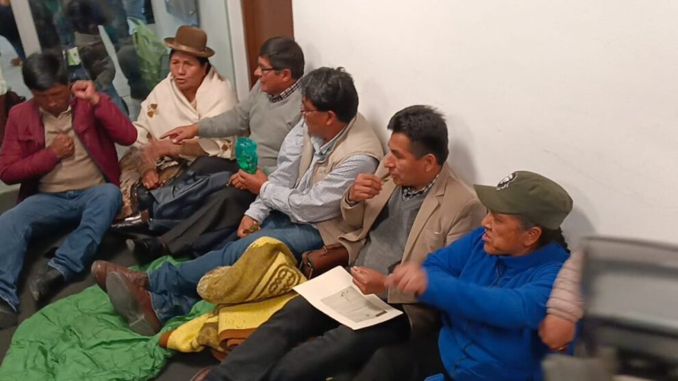 Huelga de hambre: Parlamentarios del MAS exigen tratamiento urgente del proyecto de elecciones judiciales