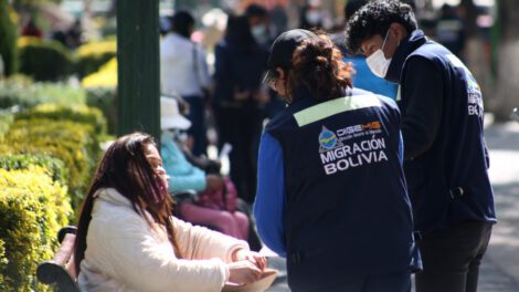 Control migratorio en Bolivia
