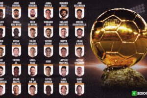 Balón de Oro 2023 con Messi, Haaland y Mbappé