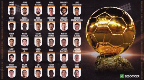 Balón de Oro 2023 con Messi, Haaland y Mbappé