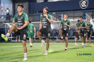 La Verde eliminatorias entrenando en Belém