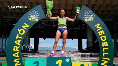 Jhoselyn Camargo entrenando para el Maratón de Ámsterdam con la meta de clasificar a los Juegos Olímpicos París 2024