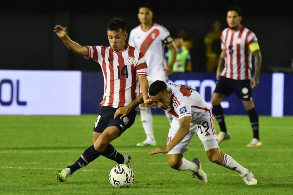 Empate entre Paraguay y Perú en las eliminatorias sudamericanas al Mundial 2026