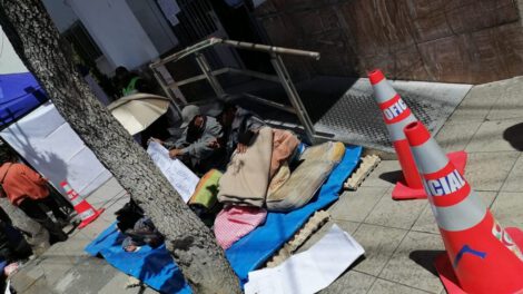 Huelga de hambre en el Instituto Boliviano de la Ceguera