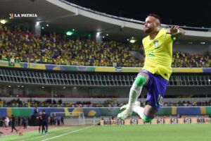 Neymar en eliminatorias con Brasil