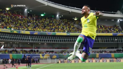 Neymar en eliminatorias con Brasil