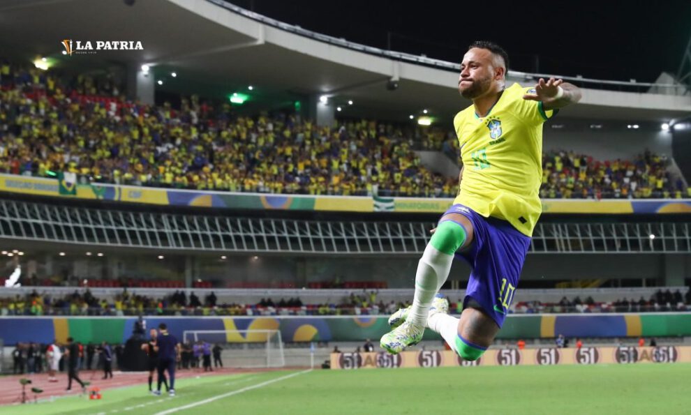 Neymar en eliminatorias con Brasil