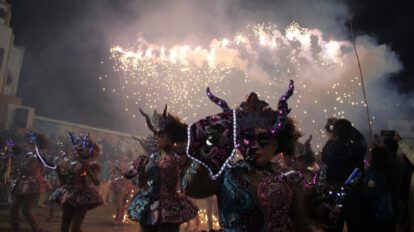 La Diablada de Fuego brilla en espectacular demostración