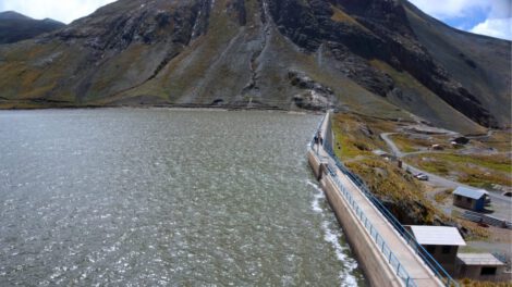 Represas de La Paz y su almacenamiento de agua