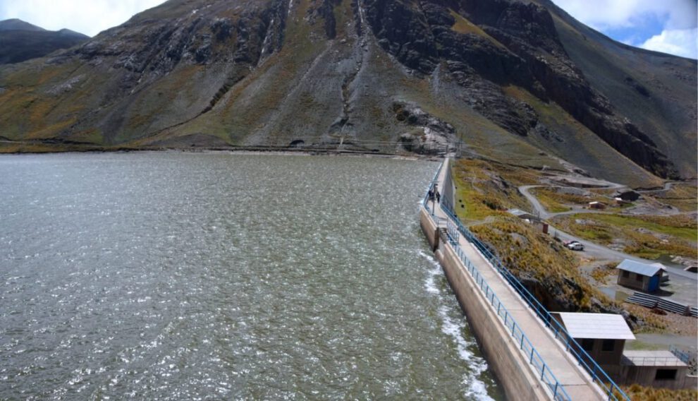 Represas de La Paz y su almacenamiento de agua