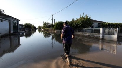 inundaciones en Grecia