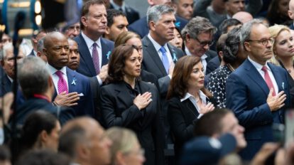 Homenaje por el 22 aniversario del 11 de septiembre en Nueva York