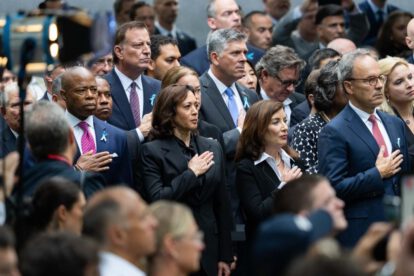 Homenaje por el 22 aniversario del 11 de septiembre en Nueva York