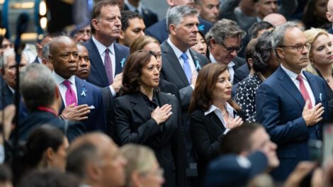 Homenaje por el 22 aniversario del 11 de septiembre en Nueva York