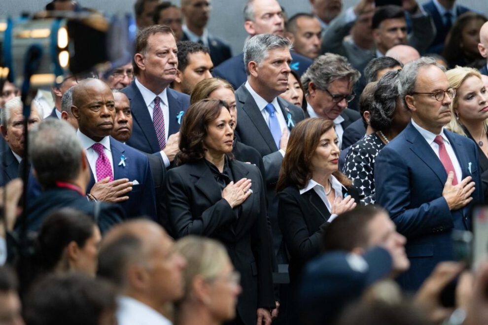 Homenaje por el 22 aniversario del 11 de septiembre en Nueva York