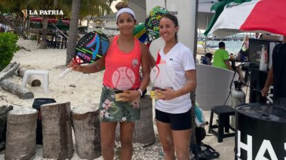 Patricia Cortes gana su primer título profesional en tenis de playa