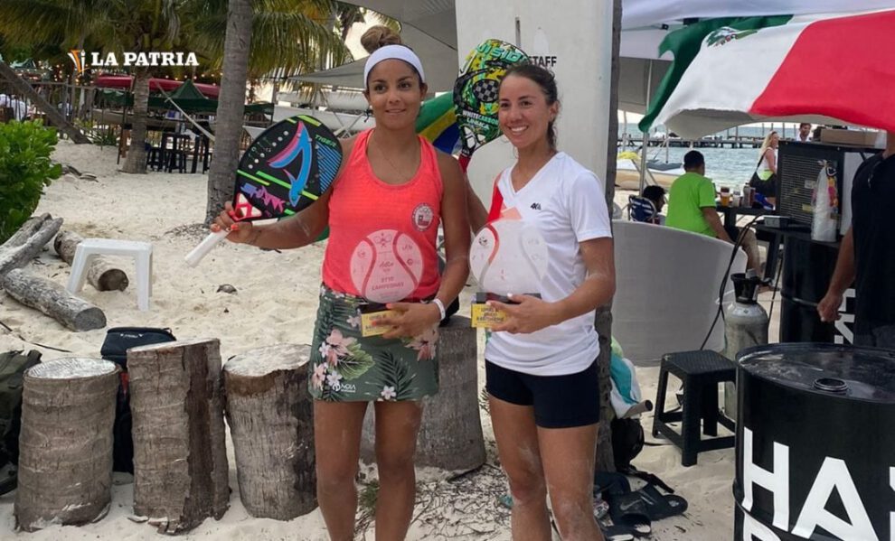 Patricia Cortes gana su primer título profesional en tenis de playa