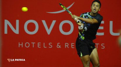 Hugo Dellien en el Challenger Bolivia