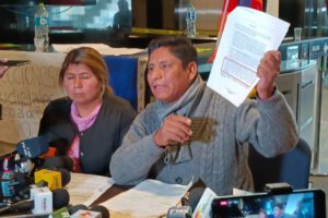 El diputado del MAS Pacífico Choque presenta solicitud sobre elecciones judiciales