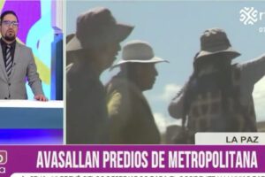 Toma de terrenos Radio Metropolitana en violento ataque con dinamita