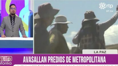 Toma de terrenos Radio Metropolitana en violento ataque con dinamita