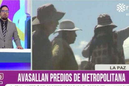 Toma de terrenos Radio Metropolitana en violento ataque con dinamita