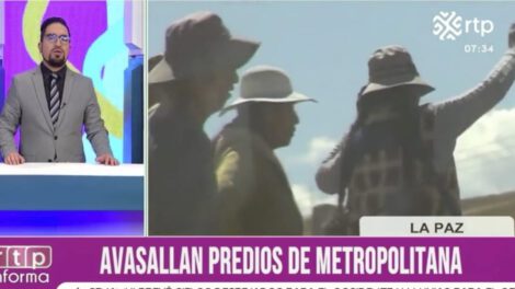 Toma de terrenos Radio Metropolitana en violento ataque con dinamita