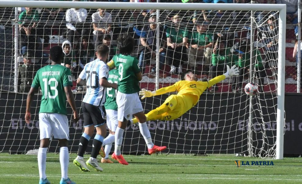 La acción del gol de Nicolás Tagliafico en Argentina vs Bolivia