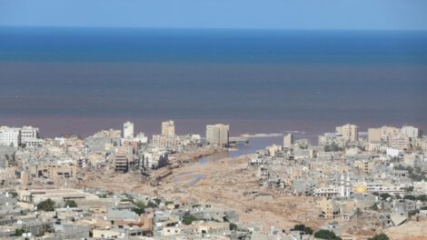 Asistencia en Libia tras inundaciones catastróficas