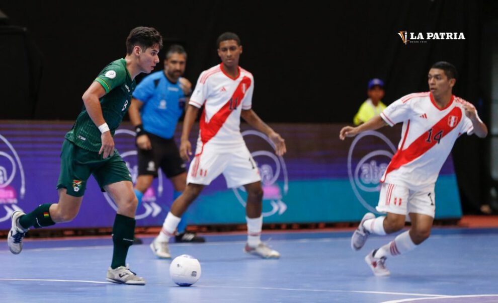 Bolivia cae con Perú en el Sudamericano de Futsal