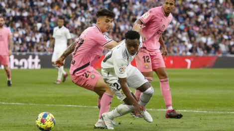 Gesto racista Vinicius Junior en partido amistoso