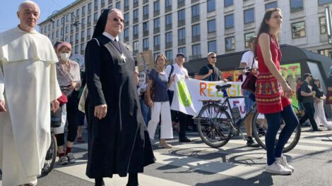 20.000 jóvenes activistas marchan en Viena exigiendo acciones contra el cambio climático
