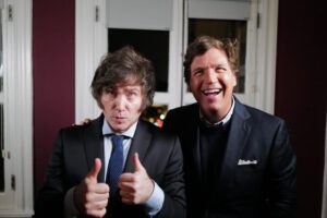 Entrevista de Tucker Carlson a Milei