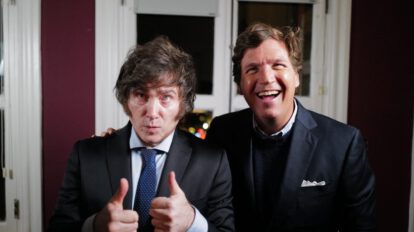 Entrevista de Tucker Carlson a Milei