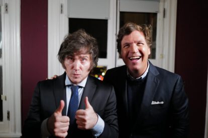 Entrevista de Tucker Carlson a Milei