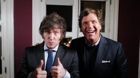 Entrevista de Tucker Carlson a Milei