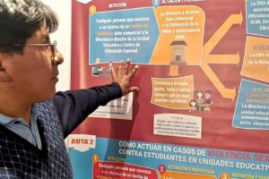 kit de productos de comunicación para combatir la violencia escolar en Bolivia