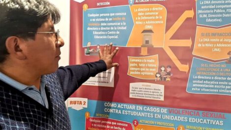 kit de productos de comunicación para combatir la violencia escolar en Bolivia