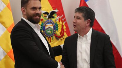 Acuerdo de seguridad Chile Bolivia entre Carlos Eduardo del Castillo y Manuel Monsalve