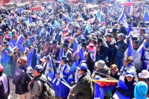 Congreso del MAS en Lauca Ñ