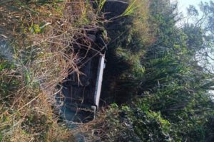 Accidente de tránsito en Santa Cruz dejando siete heridos