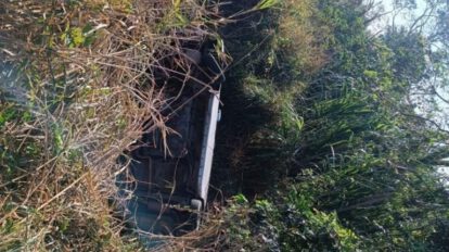 Accidente de tránsito en Santa Cruz dejando siete heridos